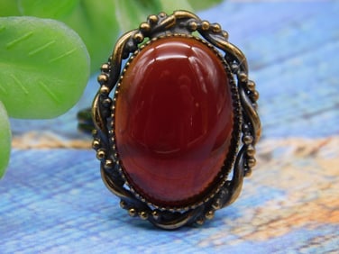 STONE RING ROCK STONE LAPIDARY SPECIMEN