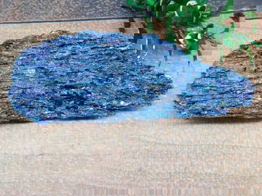 CARBORUNDUM ROCK STONE LAPIDARY SPECIMEN