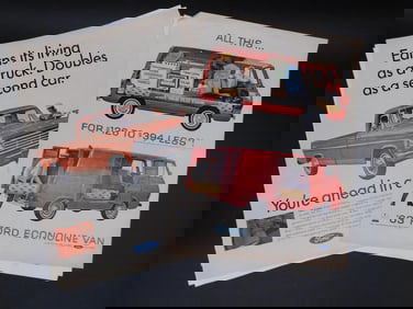 AUTOMOBILIA ADVERTISING INSERTS VINTAGE ANTIQUE AUTOMOBILIA