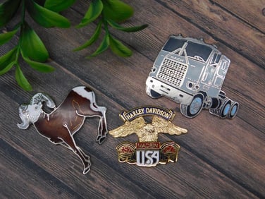 ENAMEL MEDALLION CABOCHONS