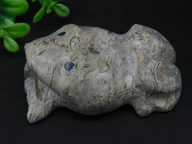 STONE FROG ROCK STONE LAPIDARY SPECIMEN