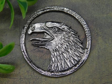 CUT COIN COLLECTIBLE VINTAGE ANTIQUE