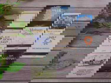 Collection of Seven Vintage Matchbooks