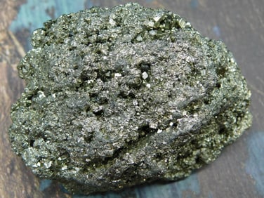 Natural Pyrite Mineral Specimen, 338 Grams Rock Stone Lapidary Specimen