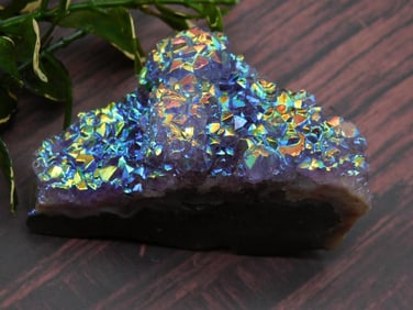 ANGEL AURA AMETHYST ROCK STONE LAPIDARY SPECIMEN