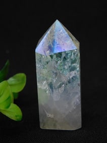 Rainbow Quartz Crystal Point Tower for Display or Collection ROCK STONE LAPIDARY SPECIMEN