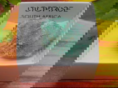 Dioptase Mineral Specimen from South Africa ROCK STONE LAPIDARY SPECIMEN