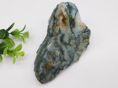 Moss Plume Agate ROCK STONE LAPIDARY SPECIMEN