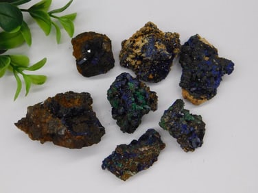 Azurite and Malachite Mineral Specimens ROCK STONE LAPIDARY SPECIMEN