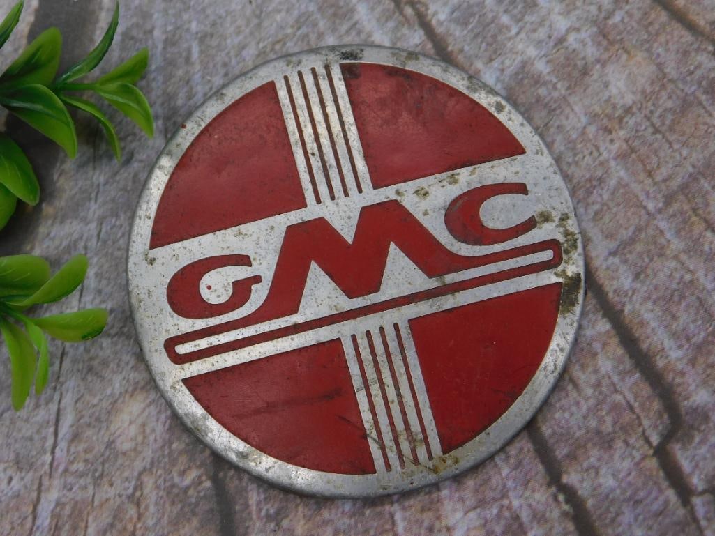 GMC HEATER NAME PLATE VINTAGE ANTIQUE AUTOMOBILIA: GMC HEATER NAME PLATE VINTAGE ANTIQUE AUTOMOBILIA
