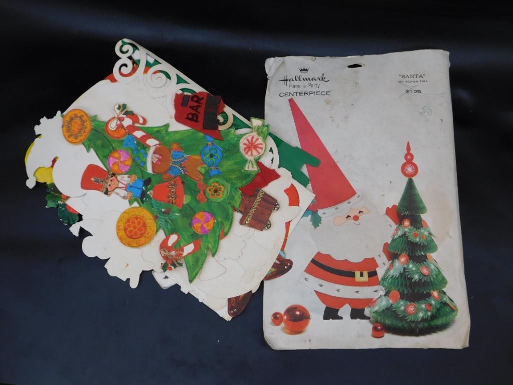 VINTAGE HALLMARK CHRISTMAS EPHEMERA ANTIQUE DECORATIONS: VINTAGE HALLMARK CHRISTMAS EPHEMERA ANTIQUE DECORATIONS