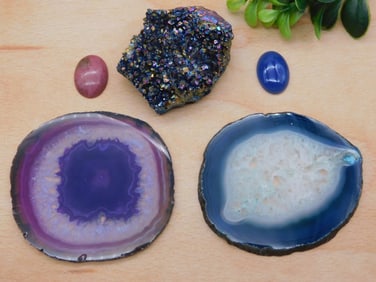 MIXED LOT ROCK STONE LAPIDARY SPECIMEN