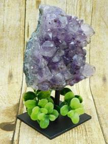 1 POUND AMETHYST DISPLAY ROCK STONE LAPIDARY SPECIMEN