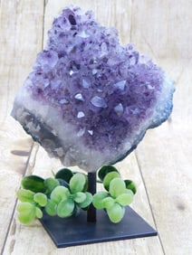 AMETHYST DISPLAY ROCK STONE LAPIDARY SPECIMEN