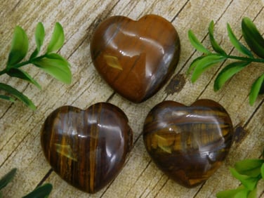 TIGER IRON HEARTS ROCK STONE LAPIDARY SPECIMEN