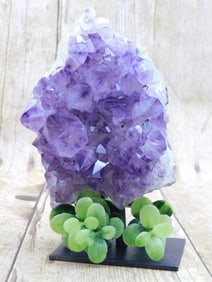 1 POUND AMETHYST DISPLAY ROCK STONE LAPIDARY SPECIMEN