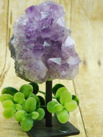 AMETHYST DISPLAY ROCK STONE LAPIDARY SPECIMEN