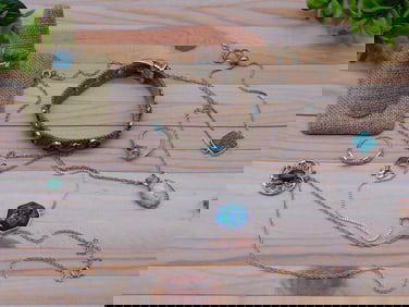 MIXED JEWELRY LOT ROCK STONE LAPIDARY SPECIMEN