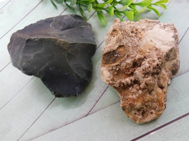 MIXED ROUGH ROCK ROCK STONE LAPIDARY SPECIMEN