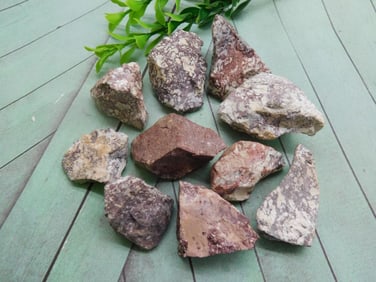 VIPER JASPER ROCK STONE LAPIDARY SPECIMEN