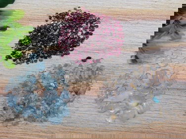 MIXED GEMSTONES ROCK STONE LAPIDARY SPECIMEN