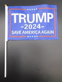 2024 SAVE AMERICA AGAIN DONALD TRUMP SMALL FLAG