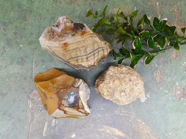 MIXED LOT ROCK STONE LAPIDARY SPECIMEN