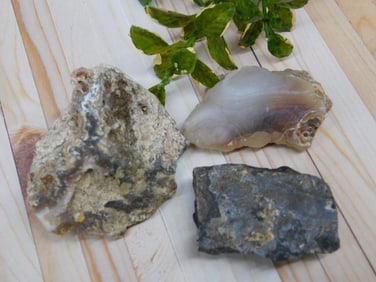 MIXED LOT ROCK STONE LAPIDARY SPECIMEN