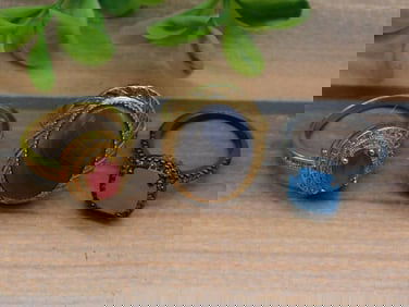 STONE RING ROCK STONE LAPIDARY SPECIMEN