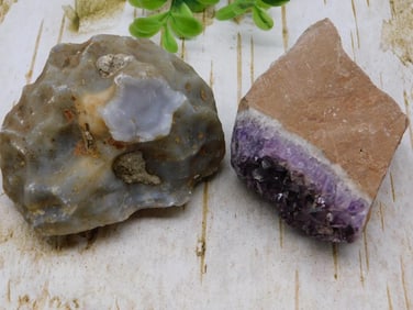 MIXED ROUGH ROCK STONE LAPIDARY SPECIMEN