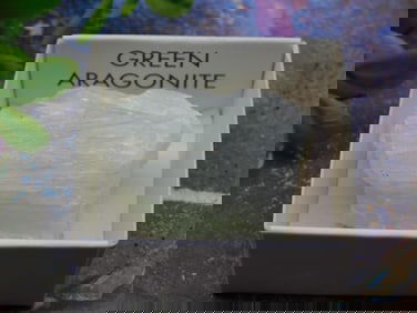 GREEN ARAGONITE ROCK STONE LAPIDARY SPECIMEN