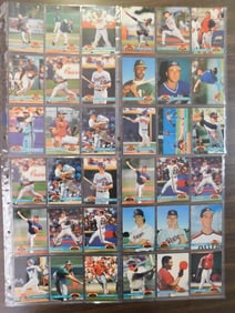 1980S ERA BASEBALL CARD ESTATE COLLECTION VINTAGE SPORTS MEMORABILIA
