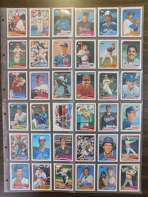 1980S ERA BASEBALL CARD ESTATE COLLECTION VINTAGE SPORTS MEMORABILIA