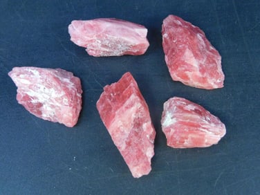 GEM RHODONITE ROCK STONE LAPIDARY SPECIMEN