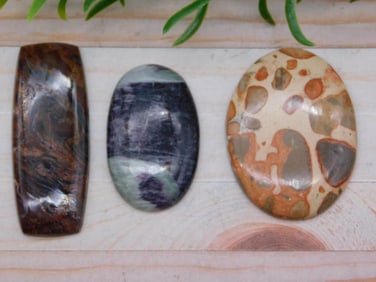CABOCHONS ROCK STONE LAPIDARY SPECIMEN