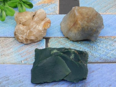 MIXED ROUGH ROCK ROCK STONE LAPIDARY SPECIMEN