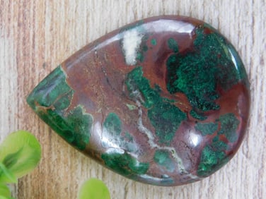 CHRYSOCOLLA CABOCHON ROCK STONE LAPIDARY SPECIMEN