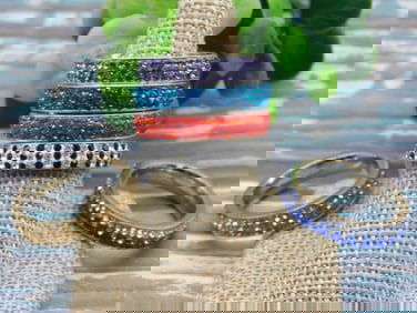 STONE RINGS ROCK STONE LAPIDARY SPECIMEN