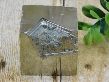 NATURAL FORMATION SPANISH PYRITE ROCK STONE LAPIDARY SPECIMEN