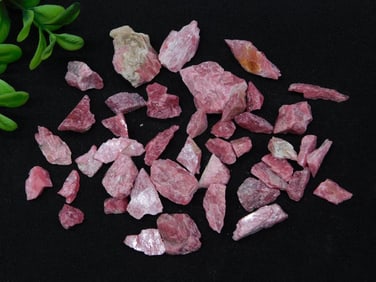 GEM RHODONITE ROCK STONE LAPIDARY SPECIMEN