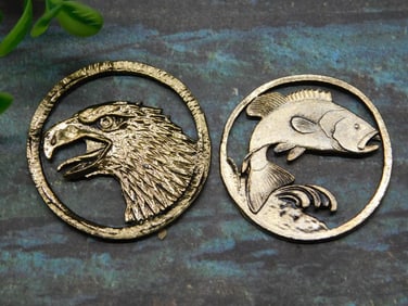 CUT COINS COLLECTIBLES