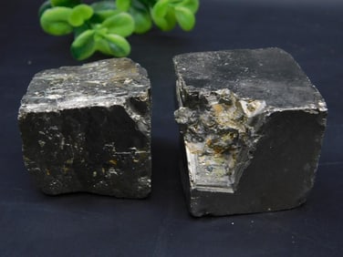NATURAL FORMATION SPANISH PYRITE CUBE ROCK STONE LAPIDARY SPECIMEN