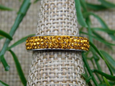 RING ROCK STONE LAPIDARY SPECIMEN