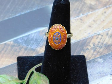 RING ROCK STONE LAPIDARY SPECIMEN