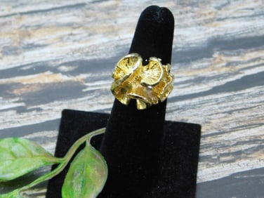 RING ROCK STONE LAPIDARY SPECIMEN