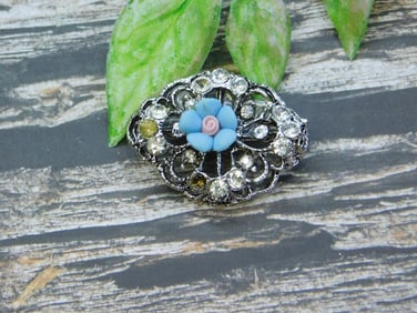 BROOCH ROCK STONE LAPIDARY SPECIMEN