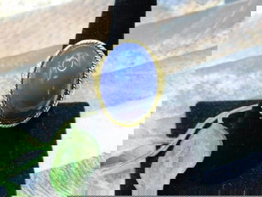 RING ROCK STONE LAPIDARY SPECIMEN