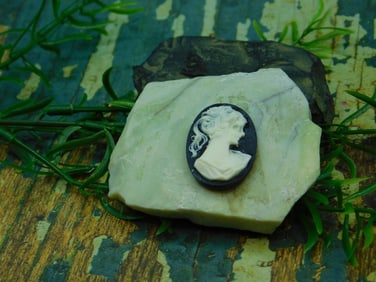 CAMEO CABOCHON ROCK STONE LAPIDARY SPECIMEN
