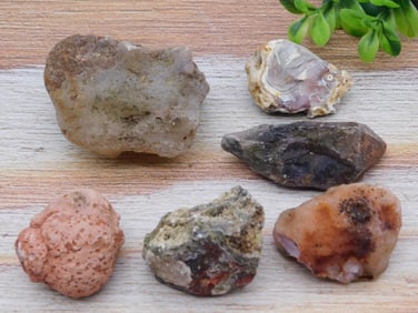 MIXED LOT ROCK STONE LAPIDARY SPECIMEN