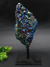 1 POUND TITANIUM AMETHYST DISPLAY ROCK STONE LAPIDARY SPECIMEN